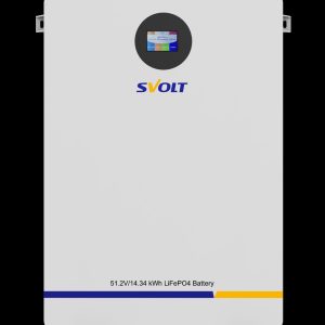 Svolt 51.2V 280Ah 14.34kWh LiFePO4 Battery - Wheel Mounted